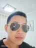 帕森（PARZIN ）偏光太阳镜型男经典蛤蟆镜安全驾驶墨镜8131A金框墨绿片 实拍图