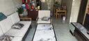 韵存家居 实木沙发新中式直排沙发冬夏两用储物沙发北美白蜡木家具 单位+四位+脚踏 【标准版：混纺布+全拆洗座包】 实拍图