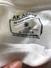 AK ARMY纯棉重磅短袖t恤男夏季款男士休闲百搭圆领复古体恤纯色打底衫 白色 L 实拍图