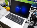 荣耀笔记本MagicBook X 14 2021 14英寸全面屏轻薄笔记本电脑 （i3 8GB 256GB多屏协同）冰河银 实拍图