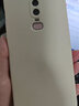 艺派适用一加6t手机壳直边液态硅胶壳OnePlus6T保护套全包镜头防摔1+6男女新款潮牌超薄软外壳 一加6【古董白】+钢化膜 实拍图