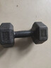 HOOB 新品固定环保包胶六角哑铃男女家用健身器材kg 5斤单只（2.5kg单只） 实拍图