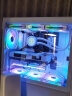 联力三代积木风扇幻境120台式电脑主机ARGB无限幻境12C机箱白色风扇 三代积木风扇（白色单只）正叶 实拍图