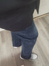 大大牛亲肤舒适秋冬季直筒宽松石墨烯牛仔裤男高档潮流高腰深档休闲长裤 蓝黑2173 36 裤腰2尺8 实拍图