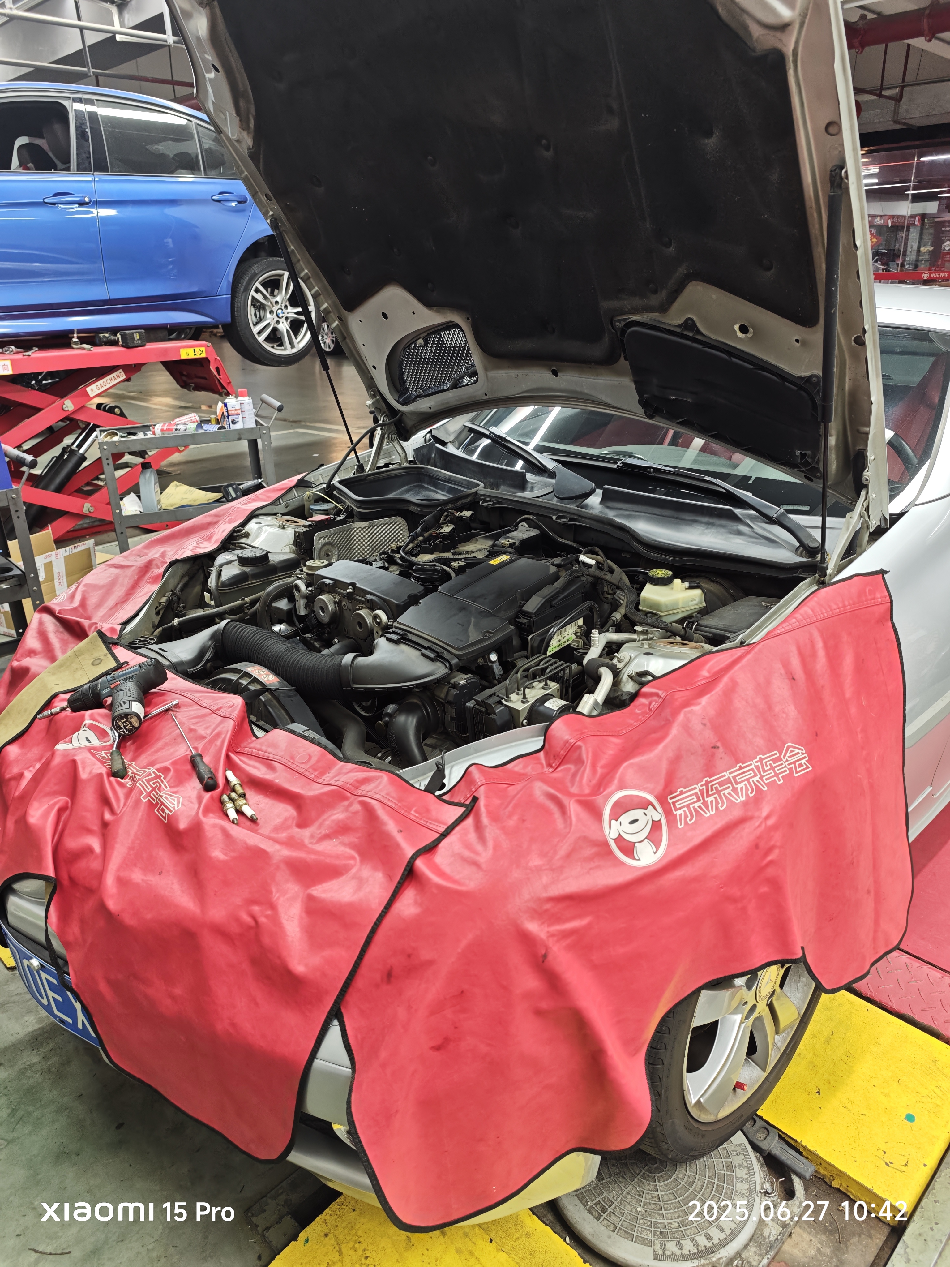 马勒（MAHLE）空气滤芯滤清器LX3972(适用于奔驰C180K/E200K 11年前 1.6T/1.8T) 实拍图