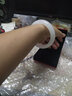 爵玉堂 玉手镯女款 羊脂级玉镯子方解石玉送妈妈送女友玉器手环 带证书 55-56 适合90-100斤 实拍图