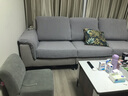 梦娅兹（MENyAZI） 加厚弹力沙发垫套罩四季通用座垫套子组合沙发套沙发笠保护套罩 QT太阳花-银灰 大靠 适用宽45-65cm*长85-100cm 实拍图