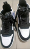 回力男鞋高帮鞋秋季新款情侣篮球鞋百搭运动小白鞋子休闲板鞋男大码 黑白熊猫 42 实拍图