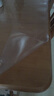 悦美生 食品级透明桌垫无味防烫加厚桌布防水防油台布塑料水晶板软玻璃 (足厚食品级+防辣油磨边)磨砂1.6 70*130cm 实拍图