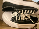 匡威（Converse）厚底鞋女鞋新款70S低帮帆布鞋松糕鞋云朵Move增高硫化鞋小个子 570256C 经典黑 36.5 /6 实拍图