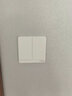 施耐德开关面板 绎尚系列镜瓷白色LED  家用86型 16A开关单开 三开双控 实拍图