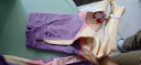 芭比女童卫衣套装春秋款休闲洋气女孩大童儿童运动服两件套 BBZB4610紫色 140cm/适合135-145cm  晒单实拍图