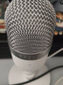 雷蛇（Razer） 魔音海妖Seiren专业级数字麦克风主播台 （主播网红 电容麦 心形拾音） 魔音海妖迷你版-白（14mm振膜 电容麦 桌面级） 实拍图
