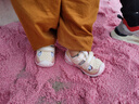 基诺浦 学步鞋婴儿8-18个月凉鞋夏季男女儿童透气步前鞋GB2193棕色 实拍图