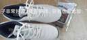 合季曼仕保宝罗潮流男鞋休闲鞋子男轻盈舒适男士运动鞋男户外旅游波鞋 白色 42 实拍图