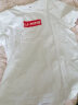 李宁短袖t恤男春夏情侣装圆领潮流宽松体恤女纯棉跑步上衣休闲文化衫 白色【刺绣LOGO】 XL /180 实拍图