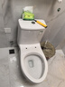 美标卫浴适家小户型虹吸大冲力缓降轻音盖1858防臭防溅连体抽水马桶 【加宽座圈】1816大尺寸马桶 305坑距 290-390mm适用 实拍图