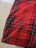 MUJI 棉法兰绒被套 家纺被罩单件被单纯棉冬季加绒全棉 红色格纹 双人用 200cm*230cm 被芯用 实拍图