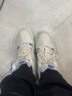 韩谈【单绒可选】高帮男鞋秋冬季休闲板鞋增高鞋子男运动潮鞋男款棉鞋 米色【加绒款】T019M 44 实拍图
