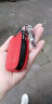适用于奥迪钥匙包真皮钥匙套A3 A4L A6L A8L Q3 Q5 Q7 Q2 汽车钥匙扣A1钥匙 奥迪C款红色 实拍图