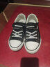 回力童鞋男童帆布鞋2025秋季新款女童平底板鞋儿童百搭休闲运动布鞋子 黑黑色 -W0484 35 推荐脚长20.5内长21.5 实拍图