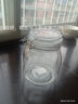 宏达腌蜂蜜柠檬百香果玻璃瓶大号加厚透明食品储物罐泡菜坛泡酒瓶 方1000ML-2件套2个1000ml 实拍图