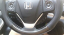 奥迈尔适用本田思域方向盘套英仕派皓影crv缤智xrv飞度雅阁杰德汽车把套 B款-碳纤+皮黑色（打孔） 实拍图
