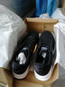 361°男鞋运动鞋男秋冬季新款男士休闲鞋防水旅游鞋黑色加绒跑步鞋子 曜石黑/361度白[皮面] 43 实拍图