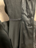 H&M男装夹克外套高领长款连帽户外潮流疏水单排扣大衣0978427 黑色 175/108 晒单实拍图