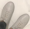 威可多（VICUTU）休闲鞋男秋冬新优质牛皮轻盈百搭舒适运动板鞋VEW23195251 浅苍灰 41 实拍图