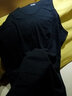 妙境天然【3件装】100%纯棉 男士背心运动跨栏大码健身夏季紧身打底吸汗 黑色 【单件】 3XL 建议160-185斤 实拍图