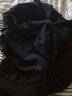 李宁（LI-NING）外套男春秋连帽卫衣春秋季男女同款新品宽松休闲针织开衫运动外套 标准黑（连帽款-口袋无拉链） L 实拍图