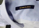 罗蒙（ROMON）长袖衬衫男商务休闲条纹衬衣男士职业正装外套男装RCS2K08-1539 实拍图