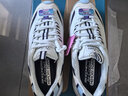 斯凯奇（Skechers）女鞋春季奶茶熊厚底增高老爹鞋百搭舒适潮流休闲运动鞋896276 蓝色/多彩色/BLMT 37 实拍图
