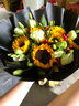 浪漫季节开学季鲜花同城配送向日葵混搭香槟玫瑰花束表白生日礼物送老公 2朵向日葵+19朵香槟玫瑰 今日送达-可预约送花时间 实拍图