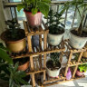 安尔雅 松木花架子花盆碳化室内外客厅阳台多肉植物实木多层组装花台 实拍图