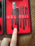 静闲居指甲套装工具指甲刀套装指甲剪掏耳勺挖耳勺剪 刀全套耳勺指甲钳 绅士黑七件套 实拍图