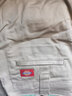 dickies休闲裤 男女同款新复古回潮印花多口袋束口工装裤百搭8 沙色 32 实拍图