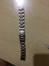 泊格 陶瓷钢带表带女 代用卡西欧依波路guess罗西尼斯诺威登不锈钢手表链 玫瑰金间黑 19mm 晒单实拍图