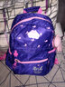 迪士尼（Disney）小学生书包女年级公主儿童书包女童低年级大容量减负卡通可爱双肩背包 SA80051 蓝紫 实拍图