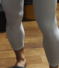 维动（VEIDOORN）篮球紧身裤运动训练健身透气高弹力压缩打底裤跑步七分裤白色 L 晒单实拍图