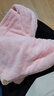洁丽雅（Grace）干发帽女吸水柔软加厚速干毛巾包头巾可爱干发巾学生浴室用品浴帽 粉色1条 63*26cm/160g 实拍图