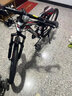 WELLCLS 山地车自行车成人男变速越野单车减震赛车学生青少年女初高中 旗舰版-黑红色【三刀轮】 24寸27速【身高：145-165cm】 实拍图