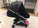 YUYUyuyu悠悠婴儿推车8代可坐可躺轻便折叠高景观可上飞机宝宝手推车 yuyu八代亮银车架-深灰色中国心 实拍图