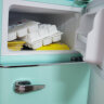 惠康（HICON)冰箱小型家用单人宿舍冷藏冷冻双开门电冰箱二人租房小冰柜彩色复古小冰箱BCD-91M 薄荷绿 BCD-91M 实拍图