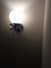熠豪（YIHAO）壁灯床头灯主卧室现代简约LED楼梯过道客厅背景墙壁灯 8003-1 实拍图