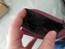 奢顿 零钱包男女士真皮短款可爱迷你小巧简约超薄钱袋卡硬币包 黑色加大版 实拍图