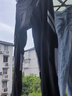沃萨维（WOSAWE）春秋季公路车薄款长袖自行车骑行服高弹透气速干山地车短袖上衣男 初适-黑色长袖套装 吸湿排汗 M (适合60-70KG) 实拍图