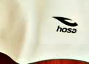 浩沙（hosa）泳帽男女通用成人防水长发护耳硅胶游泳帽 高弹舒适不勒头 白色 实拍图