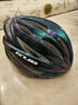 GUB 山地自行车头盔男女款一体骑行头盔可拆卸磁吸风镜公路车电动车 极光蓝+灰片+透明片+黄镜片+帽檐 均码 实拍图